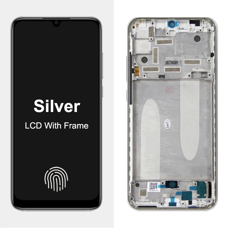 Super AMOLED Mi A3 Screen Replacement, for Xiaomi Mi A3 M1906F9SH Lcd Display Digital Touch Screen with Frame for Xiaomi Mi CC9e