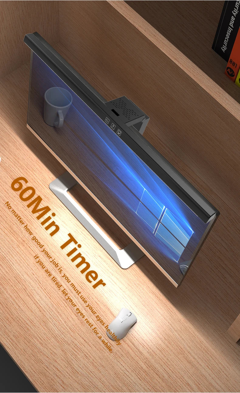 50cm Computer Monitor Light Bar Screen Hanging Lights Stepless Dimming USB Desk Lamp For Study Reading Light Table Monitor Lamp