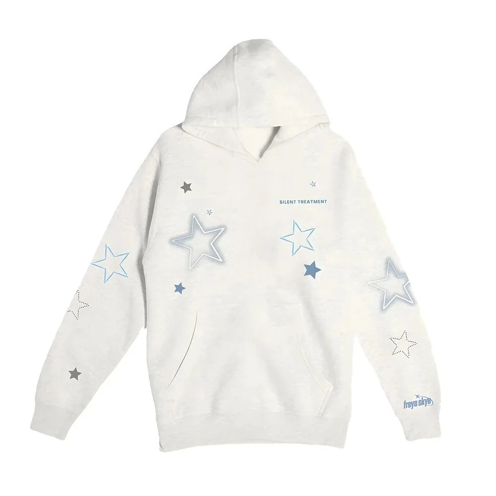 Silent Treatment Hoodies Freya Skye Fashion Clothes Winter Spring Fleece Long Sleeve Hooded Sweatshirts Male Female Pullover