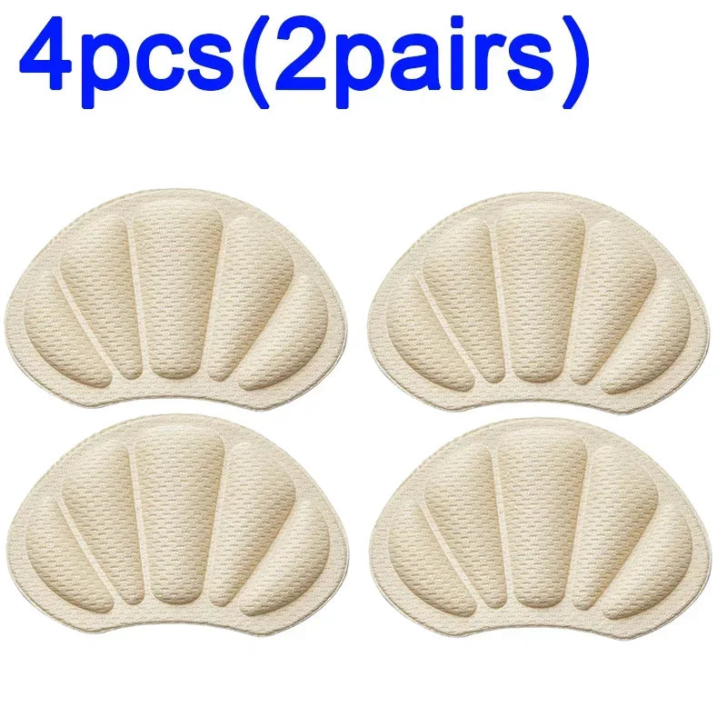 12pcs Foot Care Self-Adhesive Heel Protector Sticker Insoles for Sport Running Shoes Pad Adjustable Heel Liner Pain Relief pads