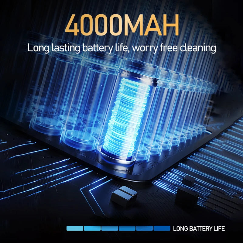 CENRR 210000PA Car Vacuum Cleaner High Suction Wireless Vacuum Cleaner Cordless Vacuum Cleaner for Car Cleaning Machine