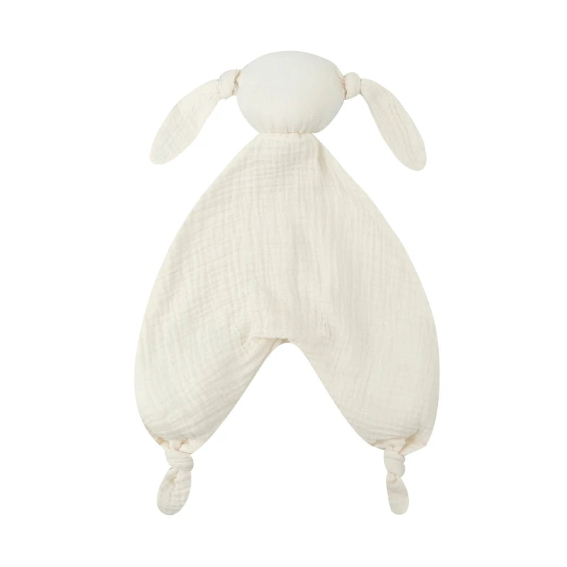 Baby Security Blanket Soothing Appease Towel Soft Animal Rabbit Plush  Teething Bib Infants Comfort Sleeping Nursing Dropship