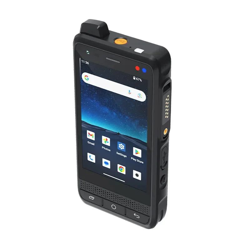 NEW Global Edition UNIWA F400 4G Zello Walkie Talkie Smartphone 4" Android15 5.0MP 13MP 4GB+64GB 4350mAh 15W PoC Radio SOS NFC
