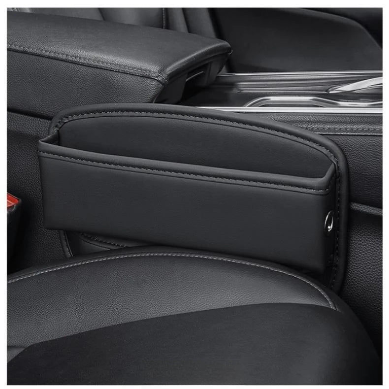 For Mazda BT50 BT-50 MX-5 RF Car Seat Gap Storage Box Key Card Phone Reserved Charging Cable Hole Sundries Organizer Accessories