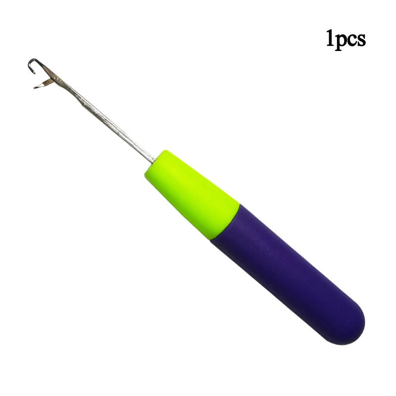 Jumbo Braiding Plastic Latch Crochet Hook Needle for Dreadlock Hair Weaving Extension Tool Knitt Making
