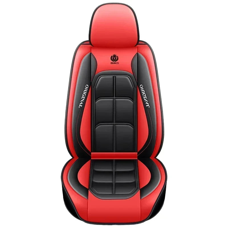 Car Seat Cover Set, 5 Colors , Universal Fit, Full Coverage, Stylish & Durable, Enhance Car Interior Accessories