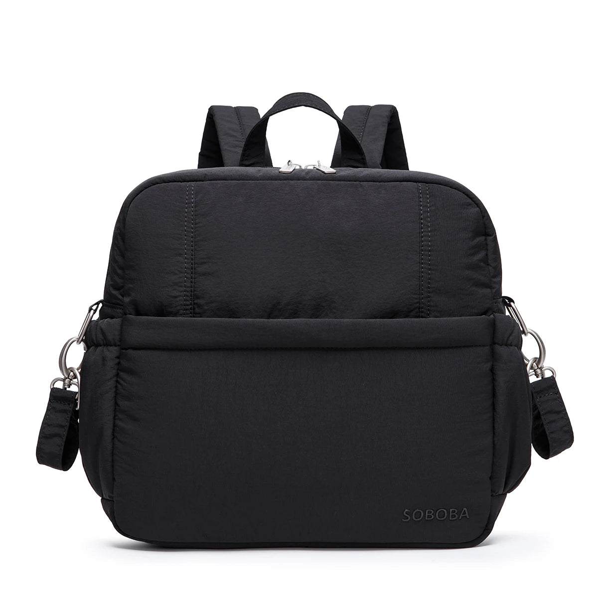 Large Capacity Diaper Bag Backpack Multifunctional Mommy Nappy Travelling Bag Baby Care Backpack with Stroller Straps