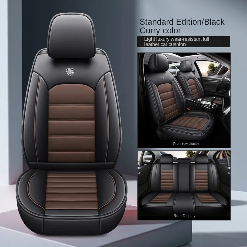 Universal Style Car Seat Cover for Volkswagen Touareg Golf ID3 ID4 X T-Cross Car Accessories Interior Details Seat Protector
