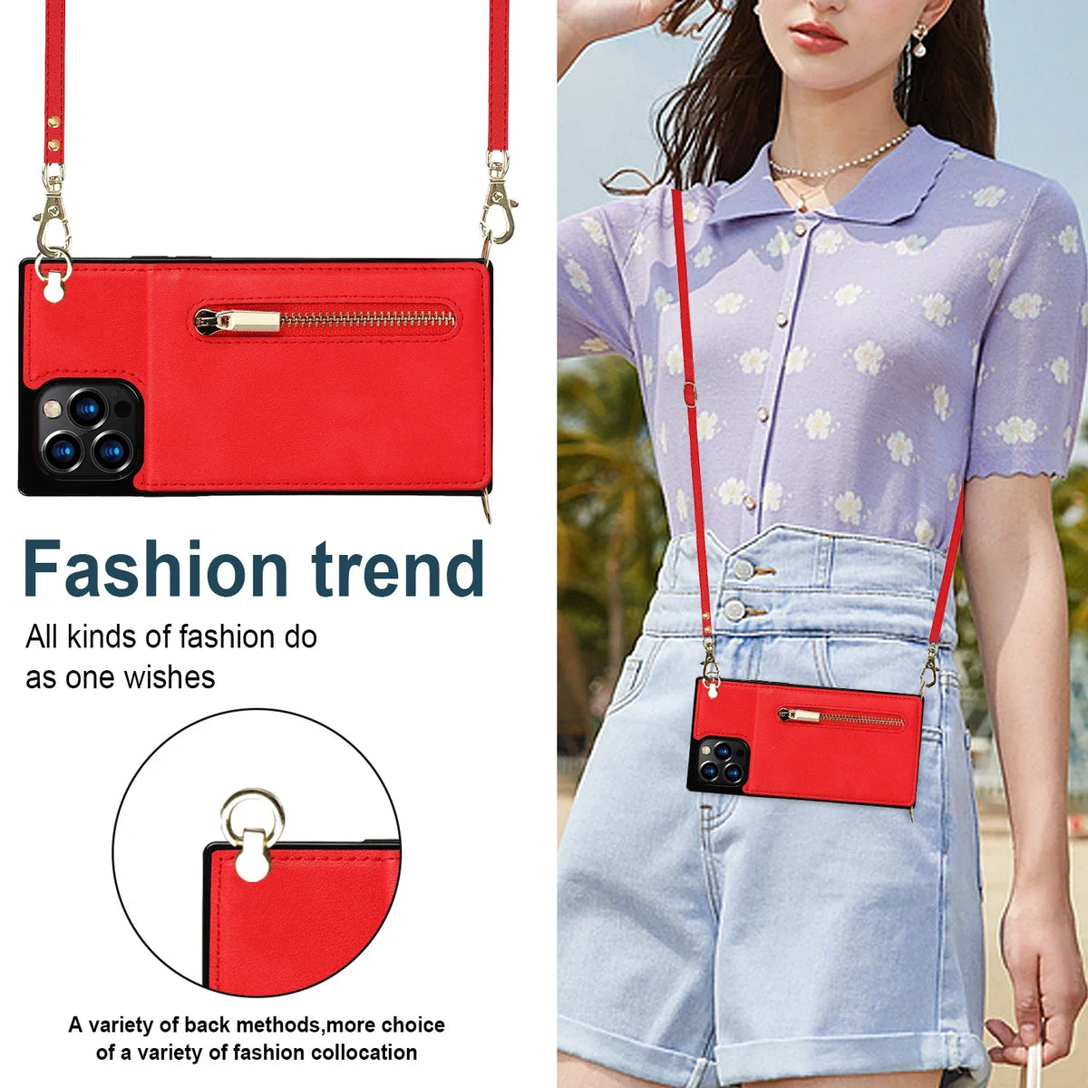 Crossbody Wallet for Huawei Mate 40 Pro 30 20 Lite P40 P30 Pro Plus Case with Card Holder Lanyard Strap Leather ZYXKZJLL