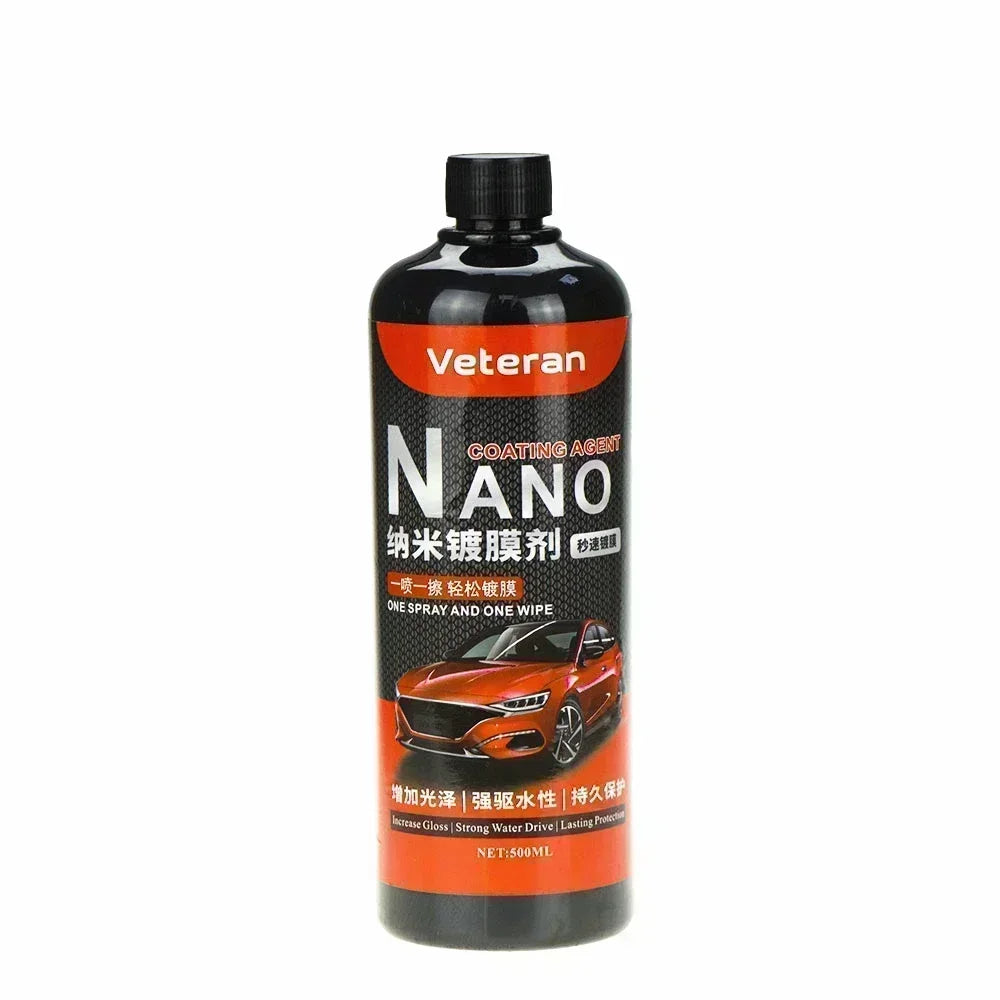 500ML 9H Hardness Car Detailing Ceramic Coating Car Products Ceramic Coating Nano Glass Plated Crystal Car Polish