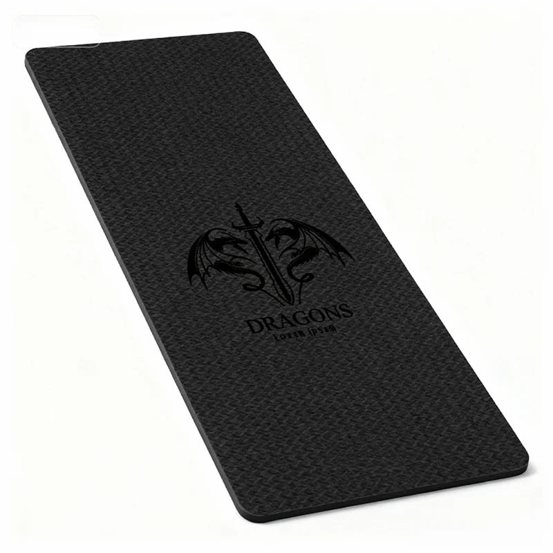 Extended and Widened Men's Yoga Mat Indoor Non-Slip Fitness Mat Beginner Yoga Mat Thickened Exercise Shaping Floor Mat