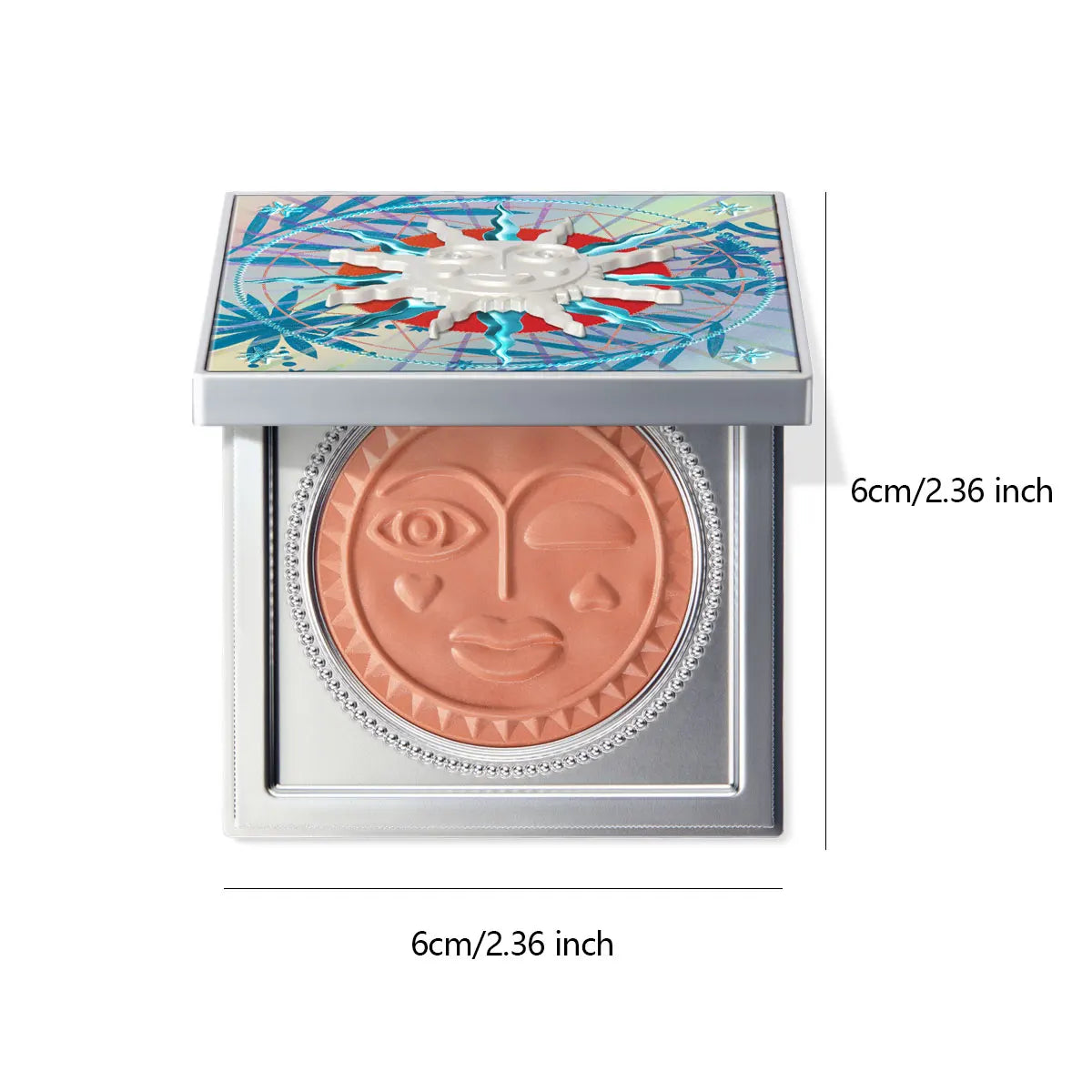 Girlcult Emotion Blush,Powder Blush Texture,Natural Flush,Long-Lasting Pigment,Complexion Brightening,Sweet Makeup,Winter Luxury