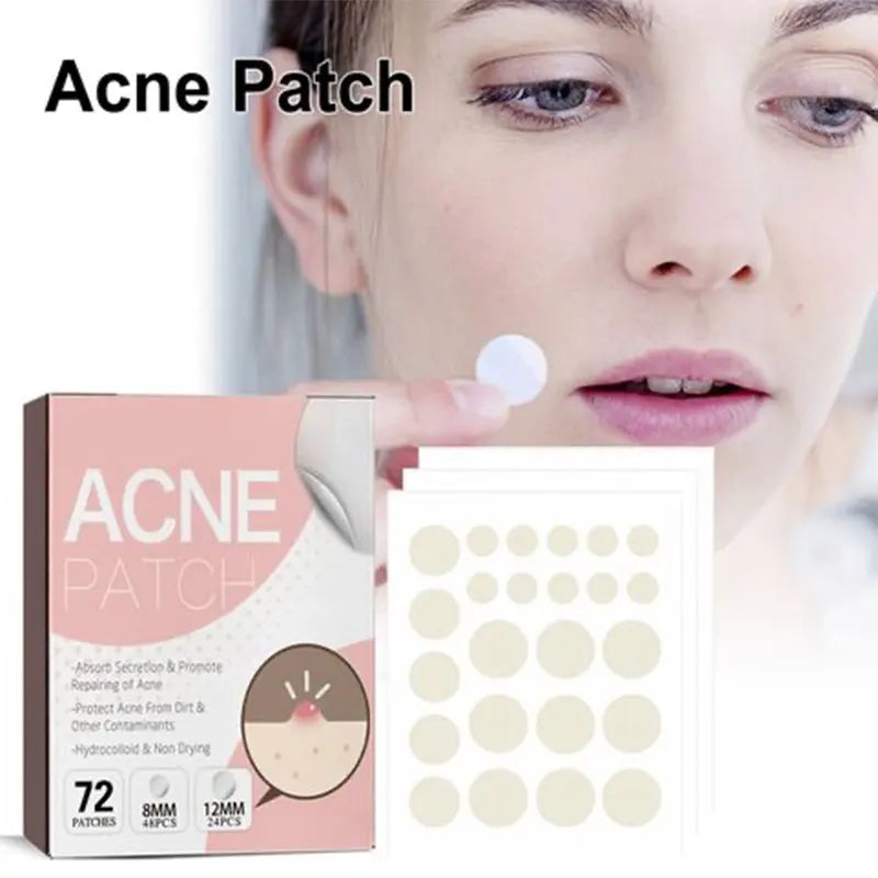 【Hot sales】72pcs Patches The Look Of Comedo And Invisible Concealer Breathable Covering Patch