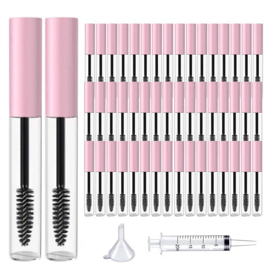 10/20/50Pcs 10ml Empty Mascara Tube DIY Wand Eyelash Cream Container Makeup Packaging Sample Bottle Plastic  Refillable Bottles