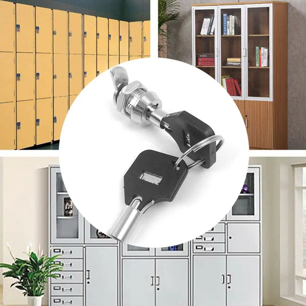 Tubular High Quality 16-30mm For Cupboard Door Cabinet W/2 Mailbox Lock Cam Lock Drawer Locker Home Hardware