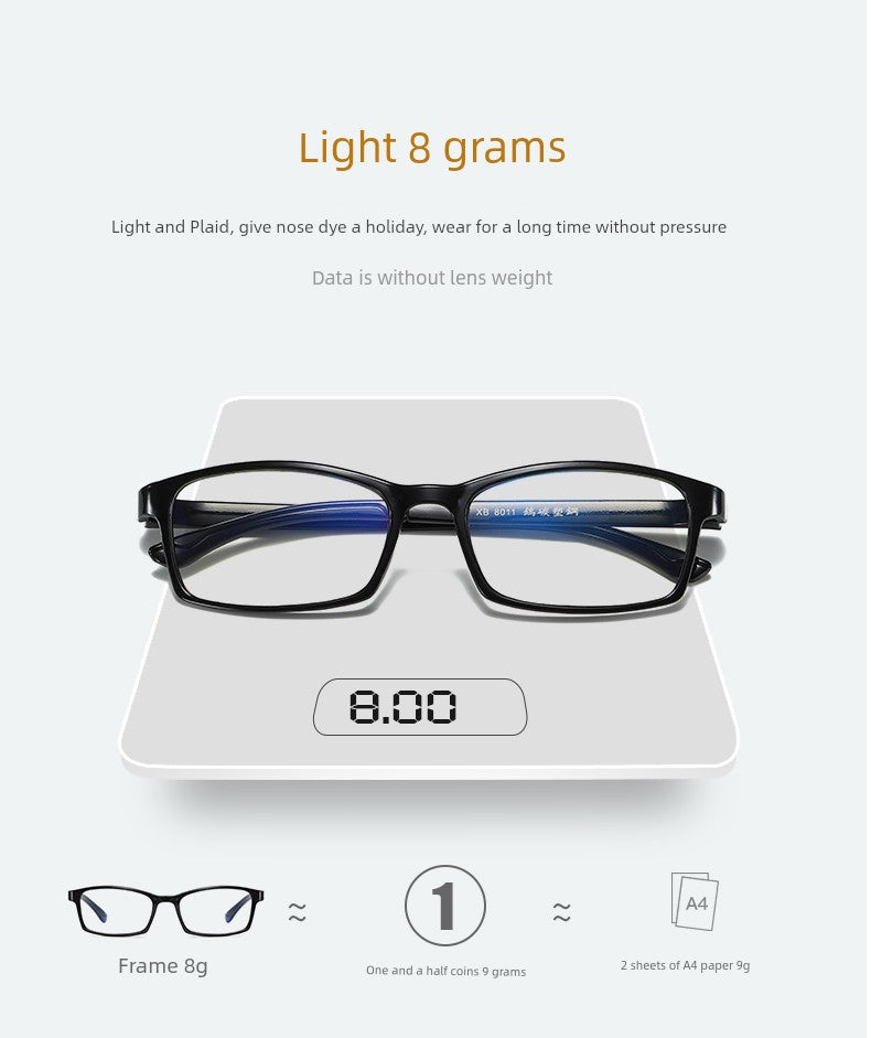 Mobile Computer Classy Internet Celebrity K-style Optical Glasses