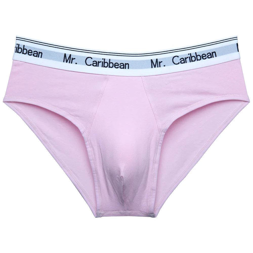 SP&CITY Sports Cotton Traceless Triangle Pants Men's Mid Waist Solid Color Breathable Seamless Underpants Male Sexy Soft Briefs