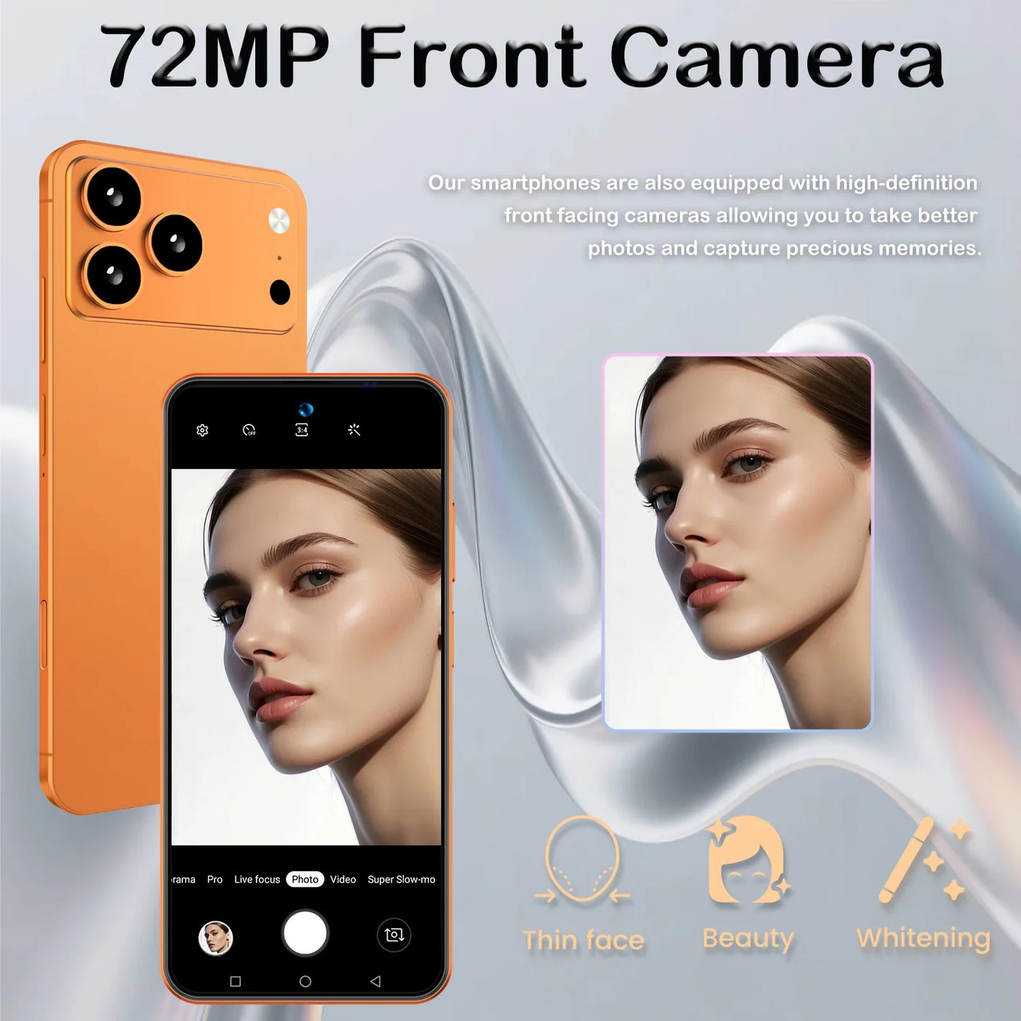 2026 Global Version I17 Promax Pro 4G 5G Dual Card Dual Standby System Original Intelligent 7.3inch 8000mAh Battery Arrival