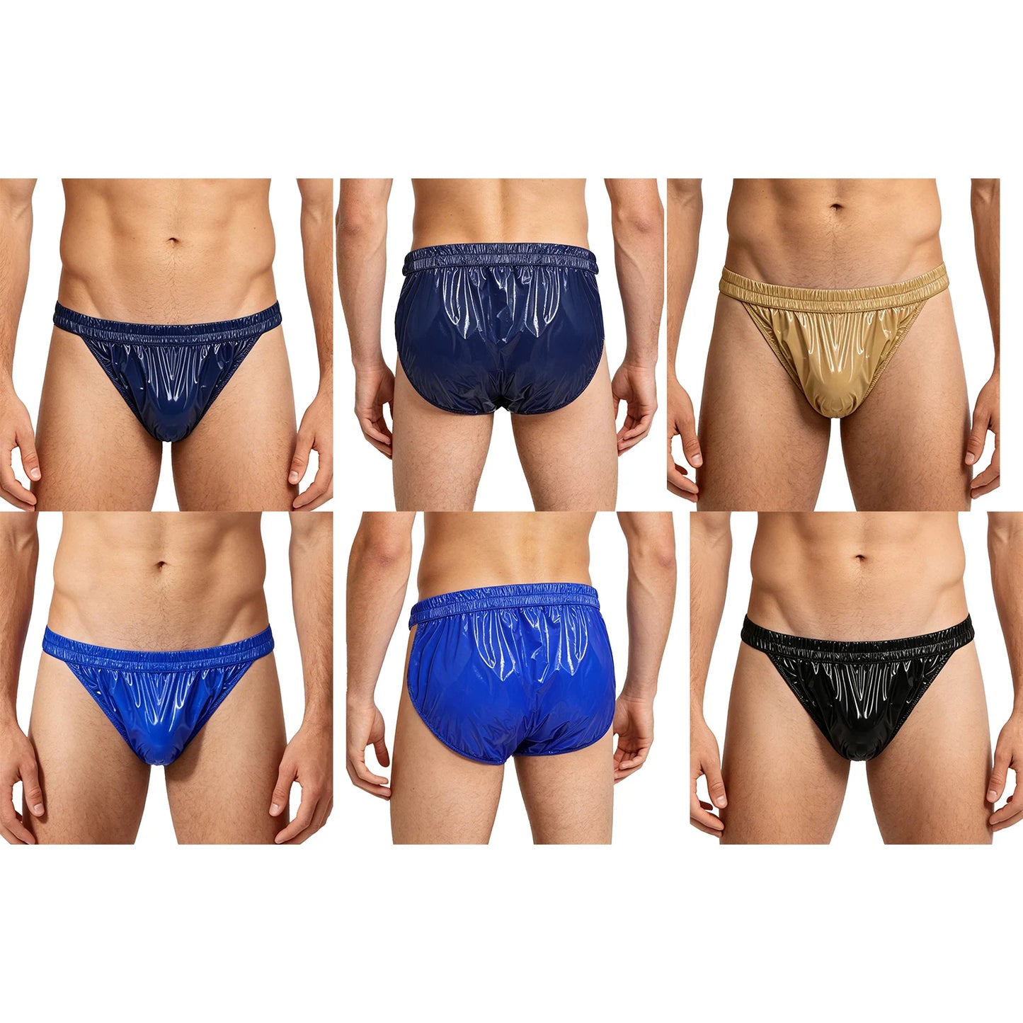 Men Leak-proof Diaper Cover Shorts Mesh Liner Waterproof Double Layer Shorts Swimming Suit Nursing Special Needs Reusable Briefs