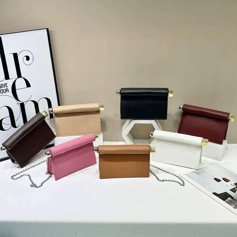 Luxury Designer Big Handbag for Women New Fashion Take-out Clutch with Metal Dreses Purses Prom Bag for Ladies Crossbody Bag