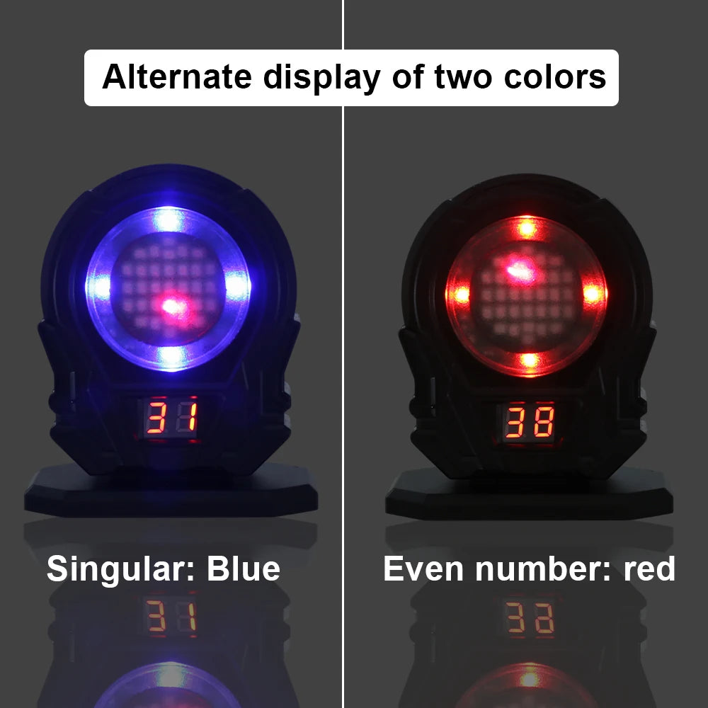Christmas gifts mini infrared Dart Target Laser Training Target Induction Laser Target Auto-Scoring Target Sound Light Feedback