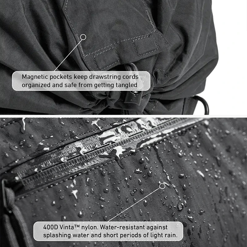 60L Travel Duffel Bag, Adjustable Sports Duffle Bag Upgraded Waterproof Gym Bag Overnight Weekender Bag Foldable Travel Backpack