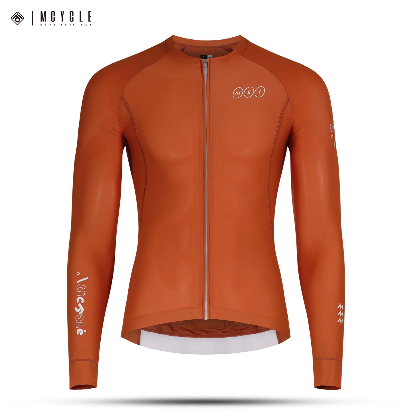 Mcycle New Arrival Men Cycling Jersey Comfortable Quick Dry Bicycle Bike Shirt Top Breathable Long Sleeves Sportswear