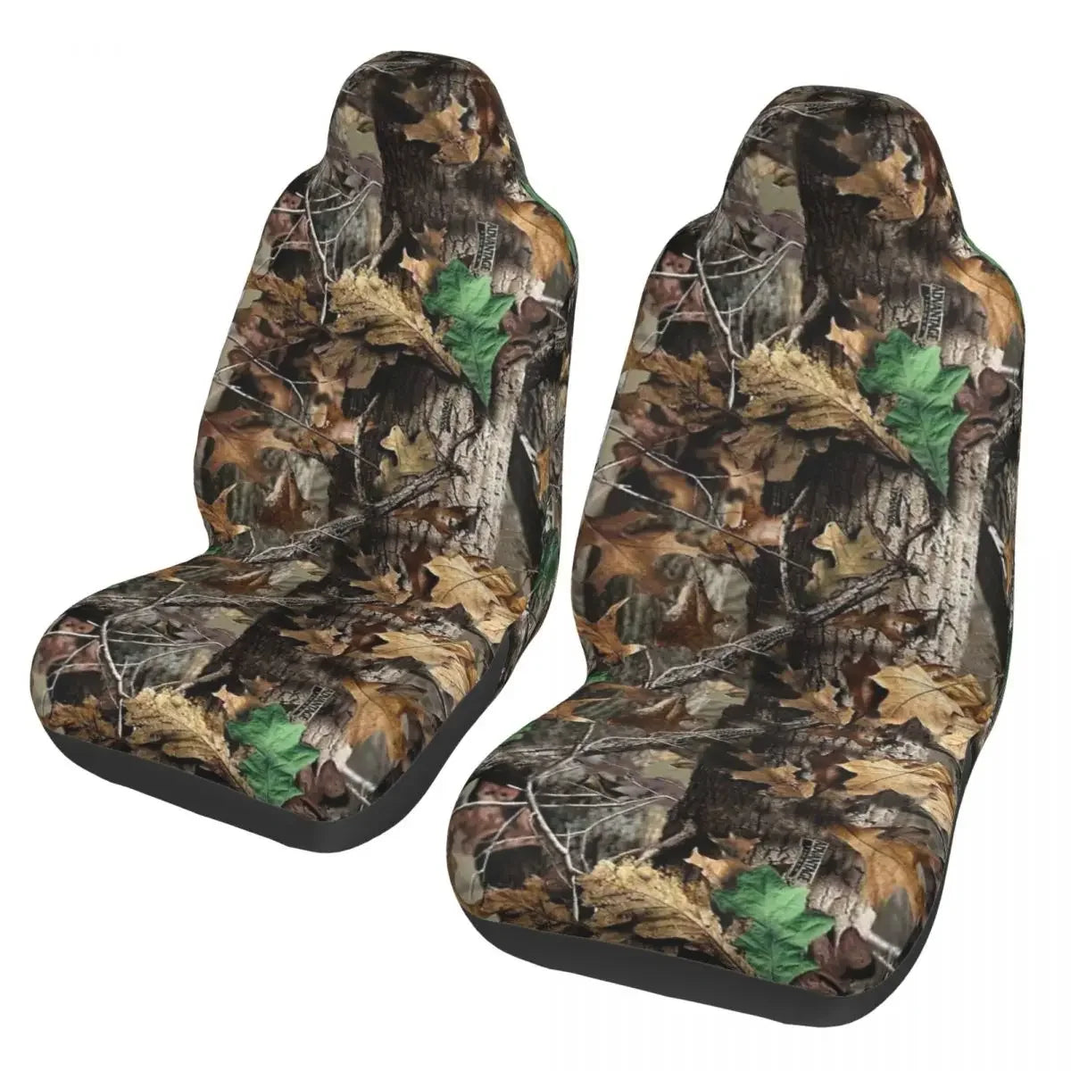 Camouflage Hunting Universal Car Seat Cover Four Seasons For SUV Tree Car Seat Covers Fiber Seat Protector