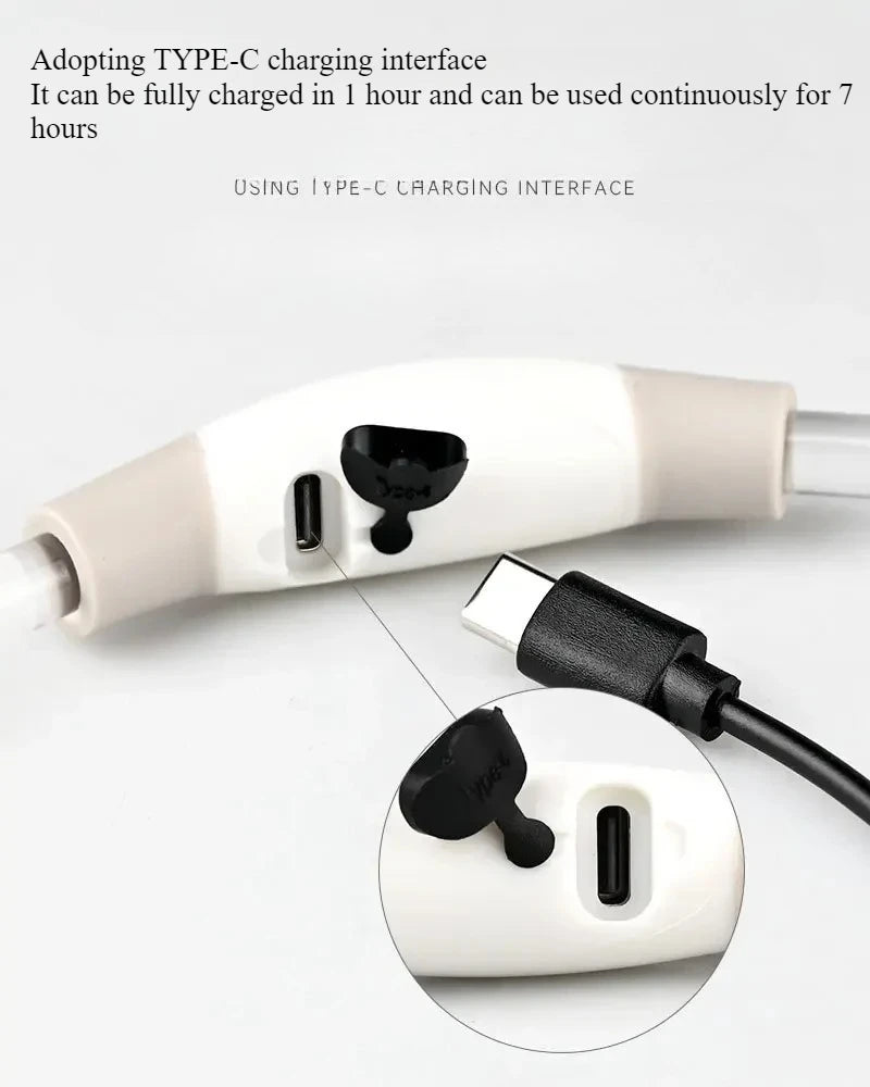 2PCS LED Dog Collar Light - Type-C Charging Waterproof Glow Necklace, Reflective Anti-Lost Safety Collar for Night Walking