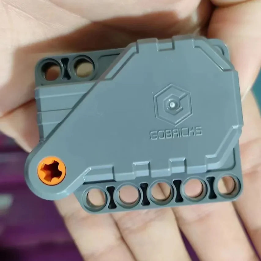 MOC Technical Parts Pull Back Motor 6x3x5 Building Blocks Compatible with Legoeds 12799 12787c01 Car Vehicle Inertia Motor Toys