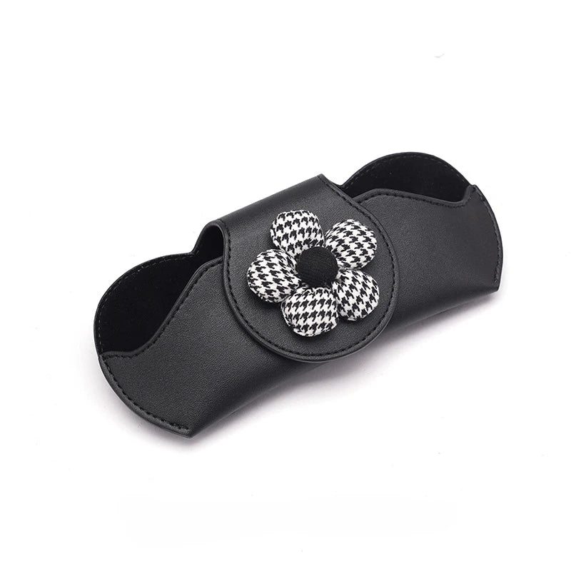 Cartoon Dog Car Sunglasses Holder - Easy Access, Scratch-Free & Stylish Organizer for Women Glasses Case  Car Accessories