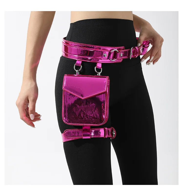 Belt Bag Mini Bag Waist Bag Leg Bag Sports Fitness Running Bag With Yoga Pants Headset Lipstick Bag Fanny Pack Purse Waist Pack