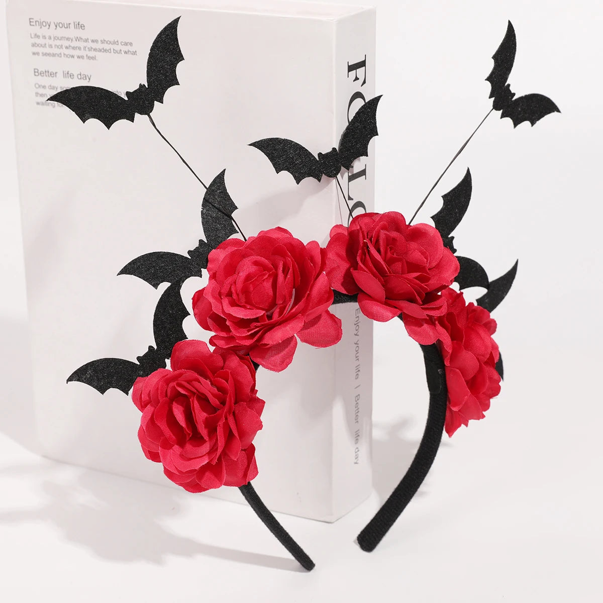 1 Piece of Halloween Costume Accessories, Headbands, Hair Accessories, Bat Headbands, Girl Role-Playing Headbands