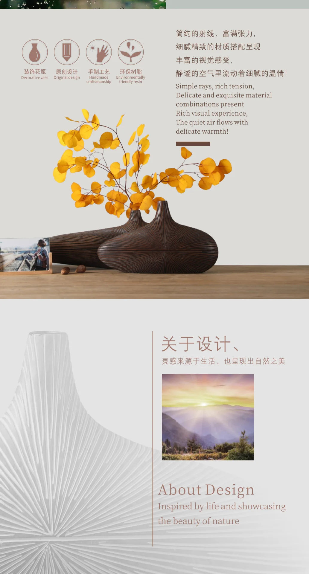 Deluxe Sense Light Luxury Living Room TV Cabinet Wine Cabinet Housewarming Gift Home Decor Vase Decoration Home Decoration