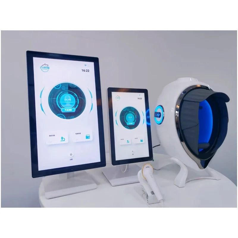 Skin Collagen Content UV Analyzer Professional Portable Intelligence 3D AI Skin Diagnostics Analyzer Skin Collagen