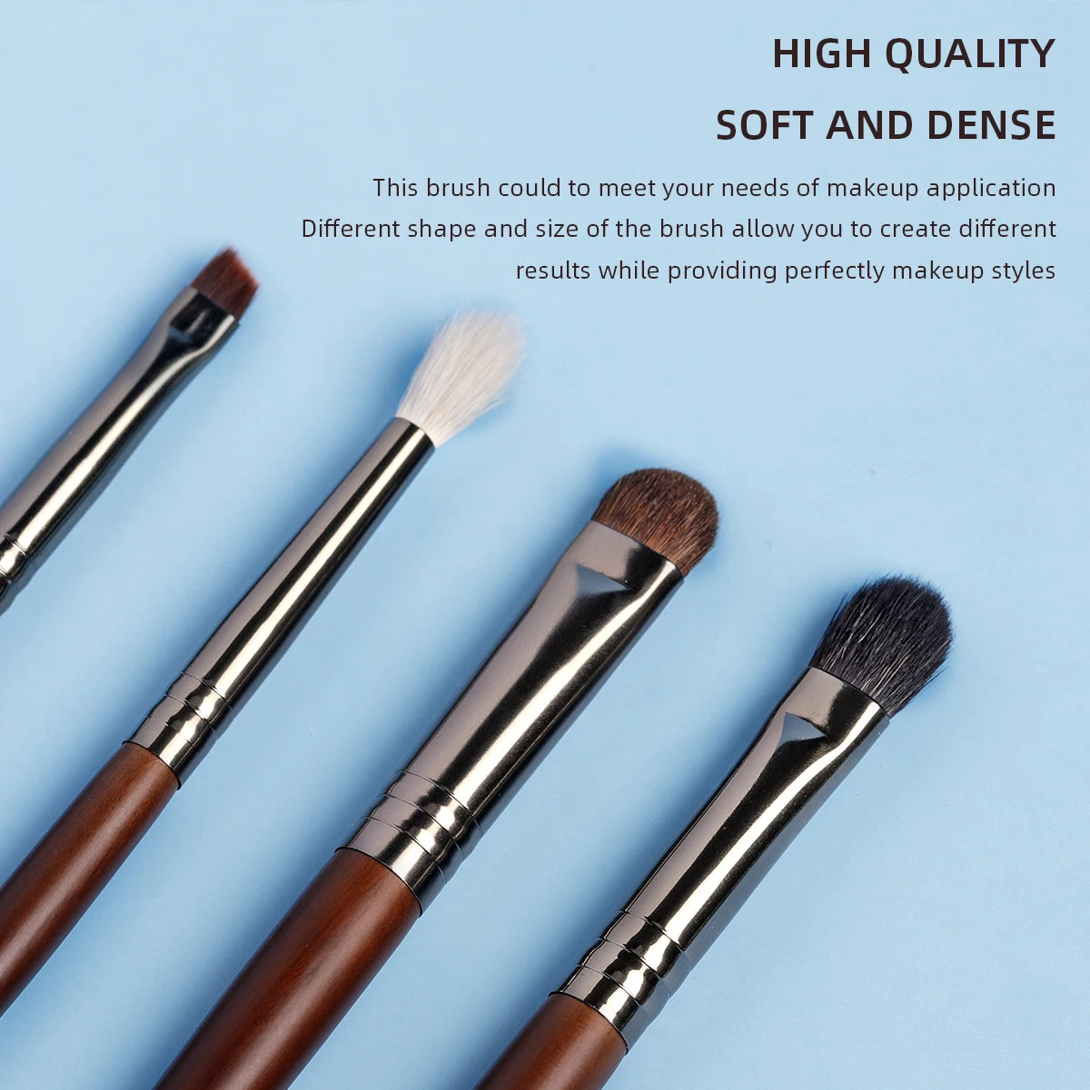 OVW Makeup Brushes Natural Hair Foundation Powder Eyeshadow Contour Professional Makeup brush Set Kit maquiagens
