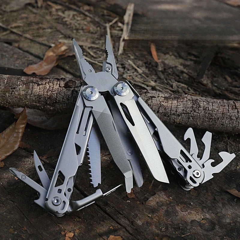 BHBT 19 in 1 Multitool Pliers Folding Knife Multi Tool Hoxagon Wrench Outdoor Camping EDC Tool Home Repair Maintenance
