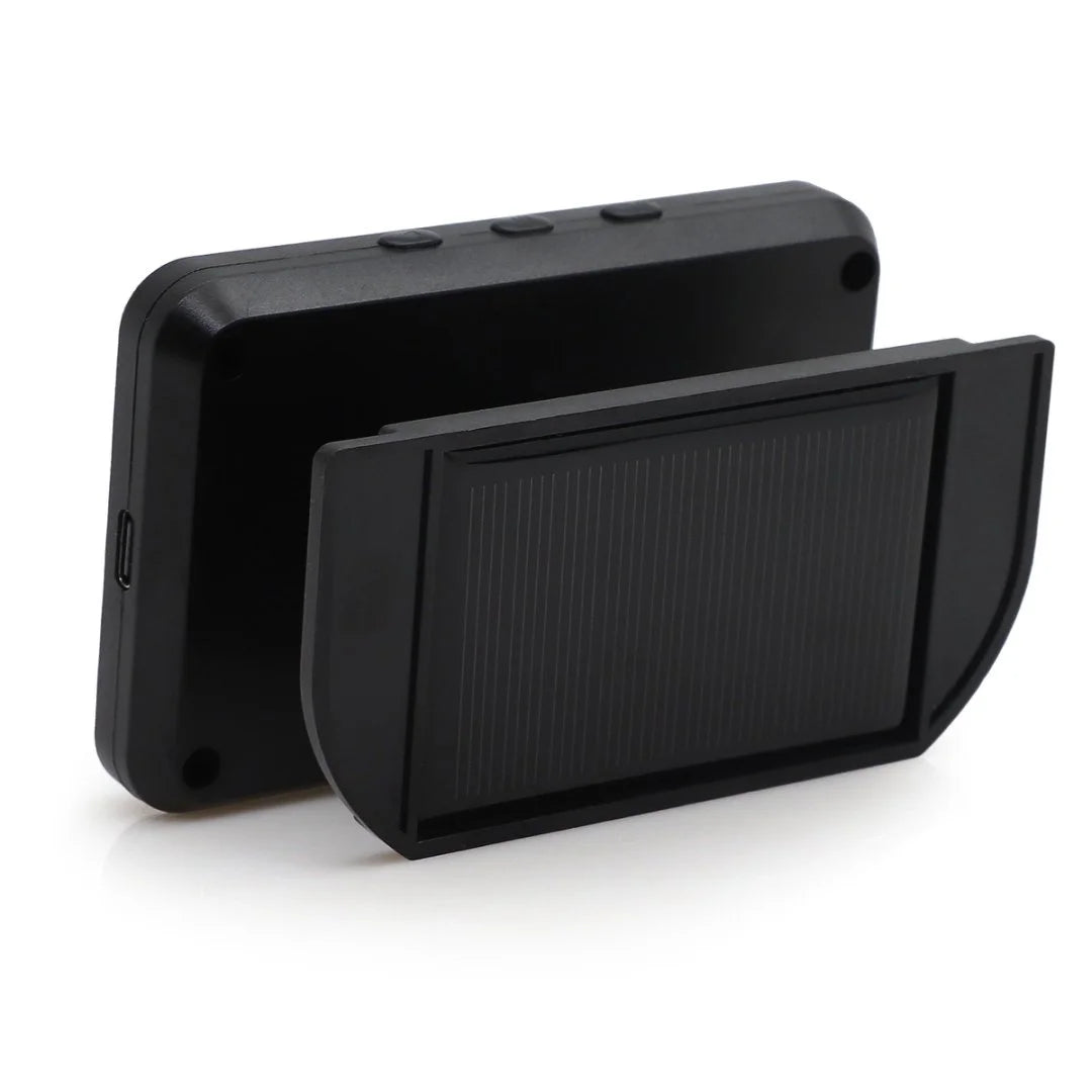 Car Tire Pressure Monitoring System Solar TPMS Sensors Security Alarm LCD Display Tyre Pressure Monitor Temperature Warning