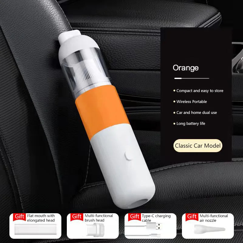 Xiaomi Car Vacuum Cleaner Super Strong Suction Power For Cars Wireless Handheld Small Portable Suction And Blowing Integrated