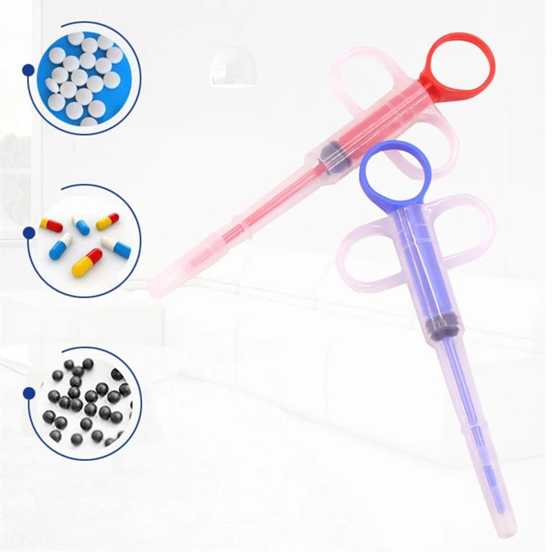 Pet Feeding Machine Feeding Rod Medical Syringe Gun Ball Pusher Dog Cat Puppy Feeding Kit Dog Accessories Pet Supplies