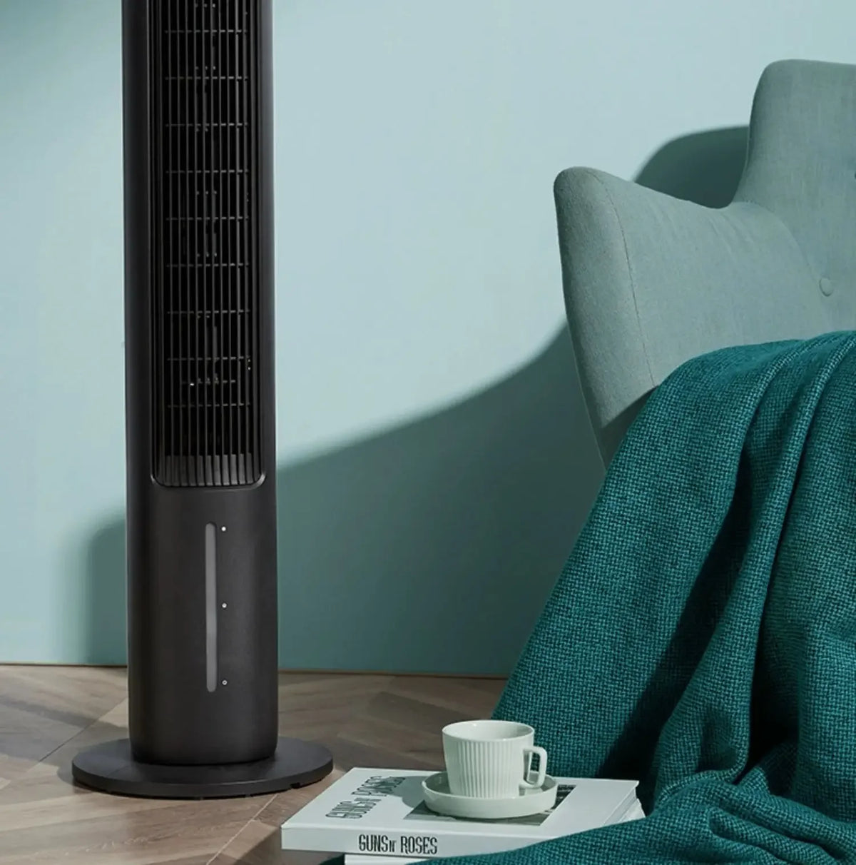220V Gree air conditioning fan, air cooler, household mobile tower water small air conditioning fan AF