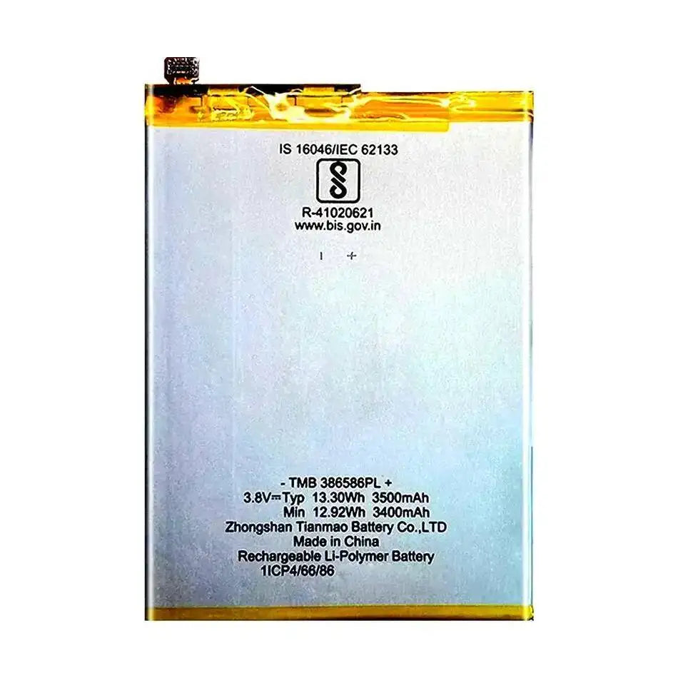 Mobile Phone Battery For Tecno Camon 11S BL-34CT High-Efficiency Durable 3500Mah