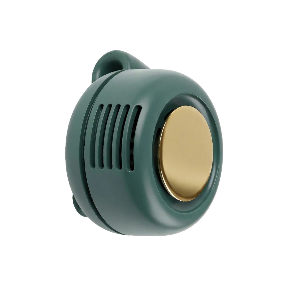 Portable Silent Mini Bladeless Fan Clip On Adjustable 3-Speed Suspended Whirlwind Fans For Outdoor & Travel & Office