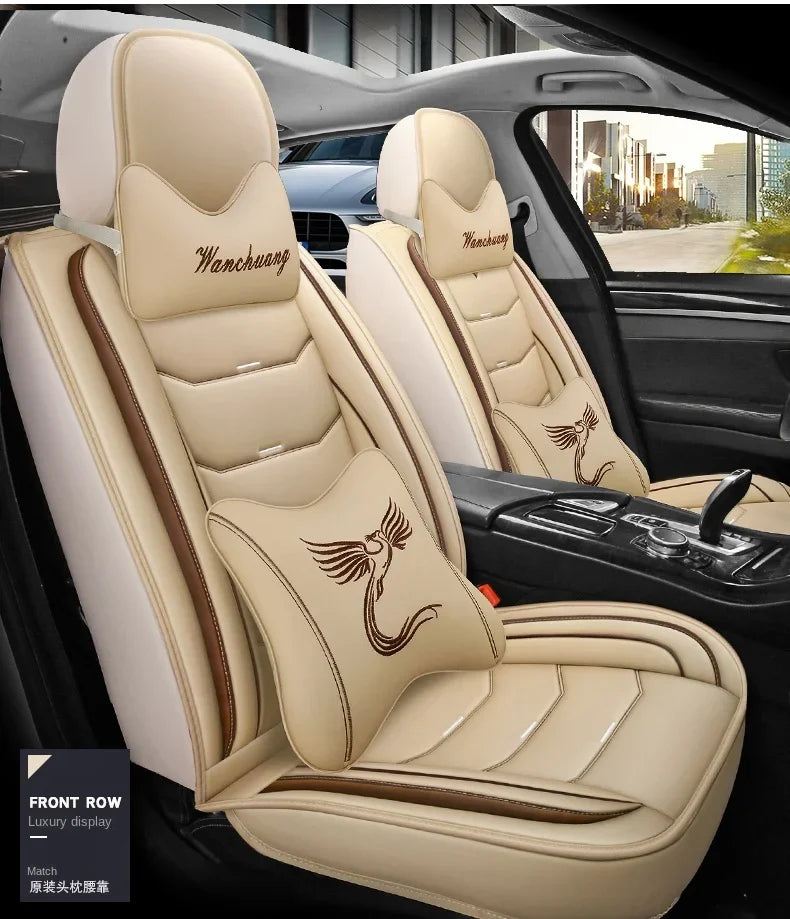 Universal Style 3D Car Seat Cover for HYUNDAI Tucson Santa FE I30 I40 Veloster Genesis Venue Terracan Ioniq Interior Accessories
