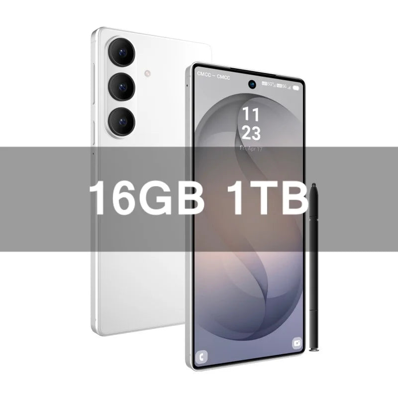 A57 22GB+2TB Global For Edition 8000mah HOT Screen Android 5G 108MP x 72MP Protector Battery Original Smart 7.3''HD AB2