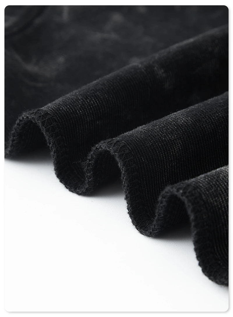 ZODF Women 2025 Hotsweet Girls Washed Cotton Tank Tops Female 315gsm Slim Pleated Arc Hem Camisole TEE Brand Tops HY0574