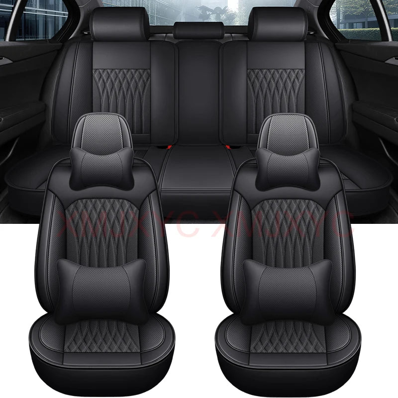 Pu Leather Universal Car Seat Cover for Mercedes A-Class W168 W169 W176 W177 A-Klasse A180 A190 A200 A220 A250 Auto Accessories