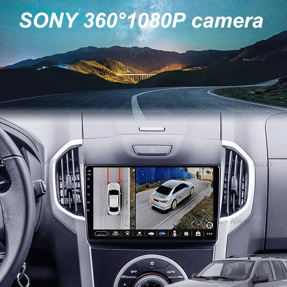 Android 15 Carplay For Chevrolet Holden S10 TRAILBLAZER COLORADO ISUZU DMAX GPS Car Radio Audio Multimedia Player Stereo Audio