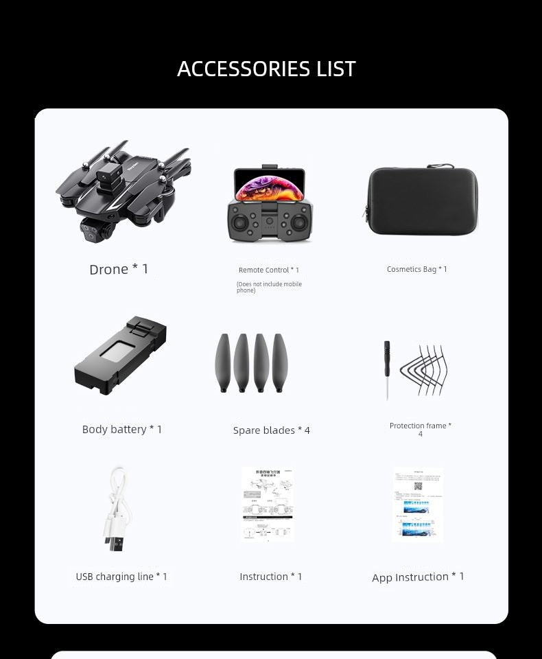 2025 New Arrival Remote Control Aircraft Kids UAV Toy Professional HD Aerial Photography Small Self-Contained Screen for Primary School Students