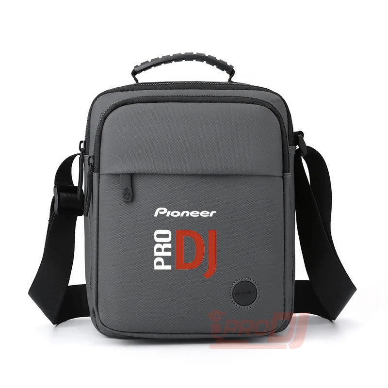 New Pioneer Pro Dj Shoulder Bag Travel Messenger Bag Men's Waterproof Fashion Nylon Shoulder Bag Outdoor Casual Sports Chest Bag
